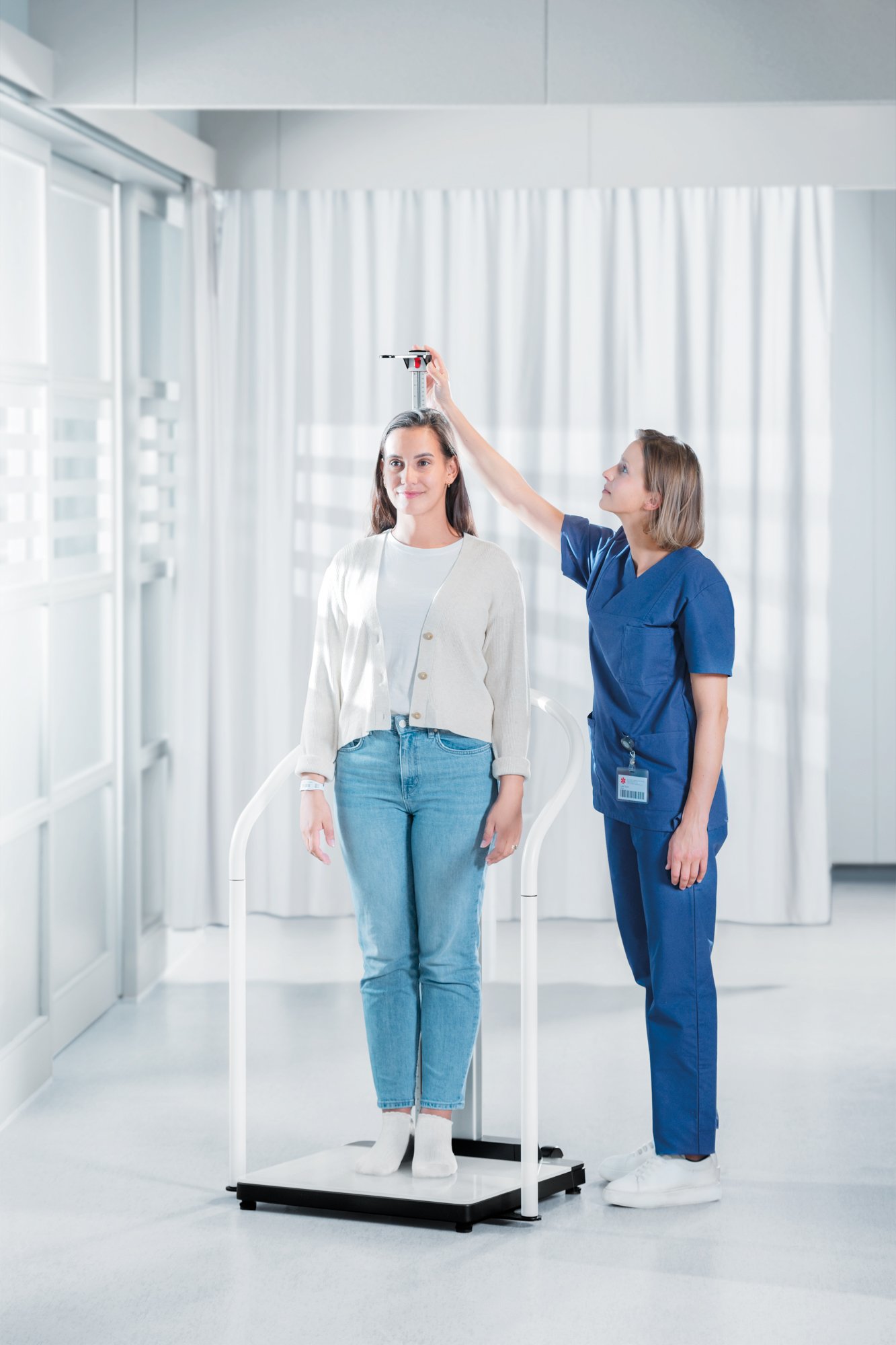 Measure weight and height