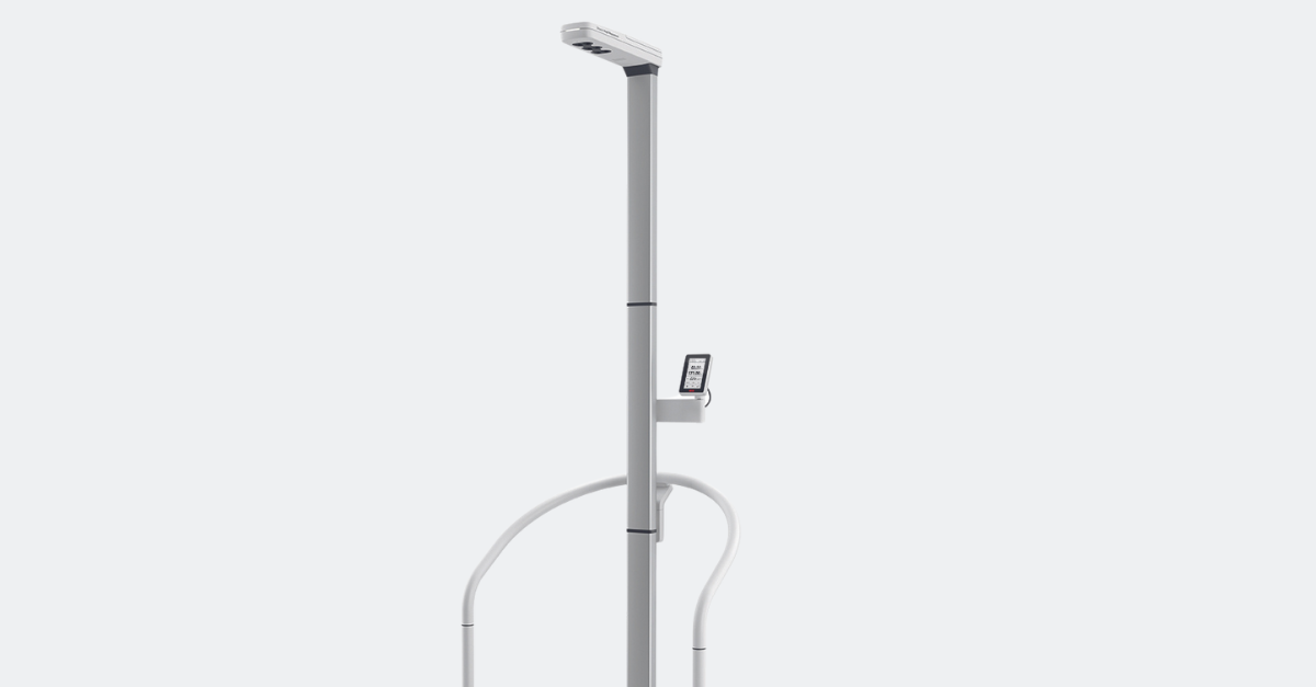 Mobile Handrail Scale with Ultrasonic Measuring